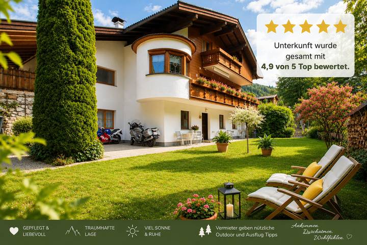 Vakantiewoning voor 3 personen, with uitzicht and tuin as well as terras in Itter
