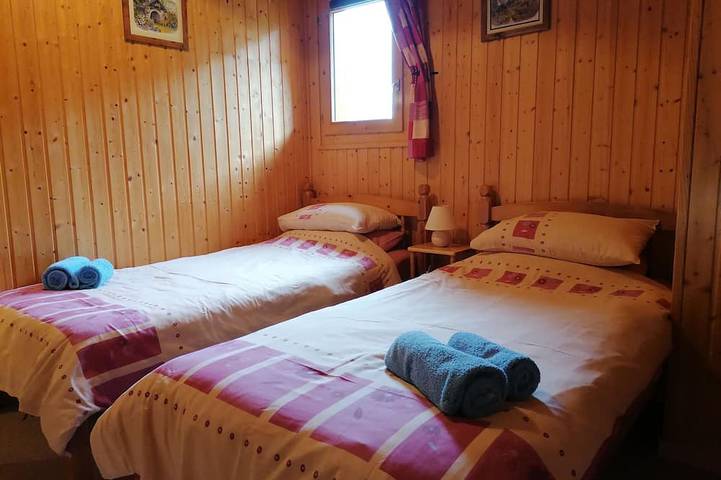 Chalet pour 6 personnes, avec terrasse à Le Biot - 4