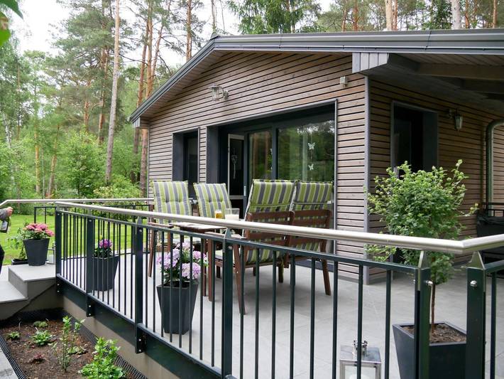 Casa de vacaciones para 4 personas, con vistas al lago y jardín - 1