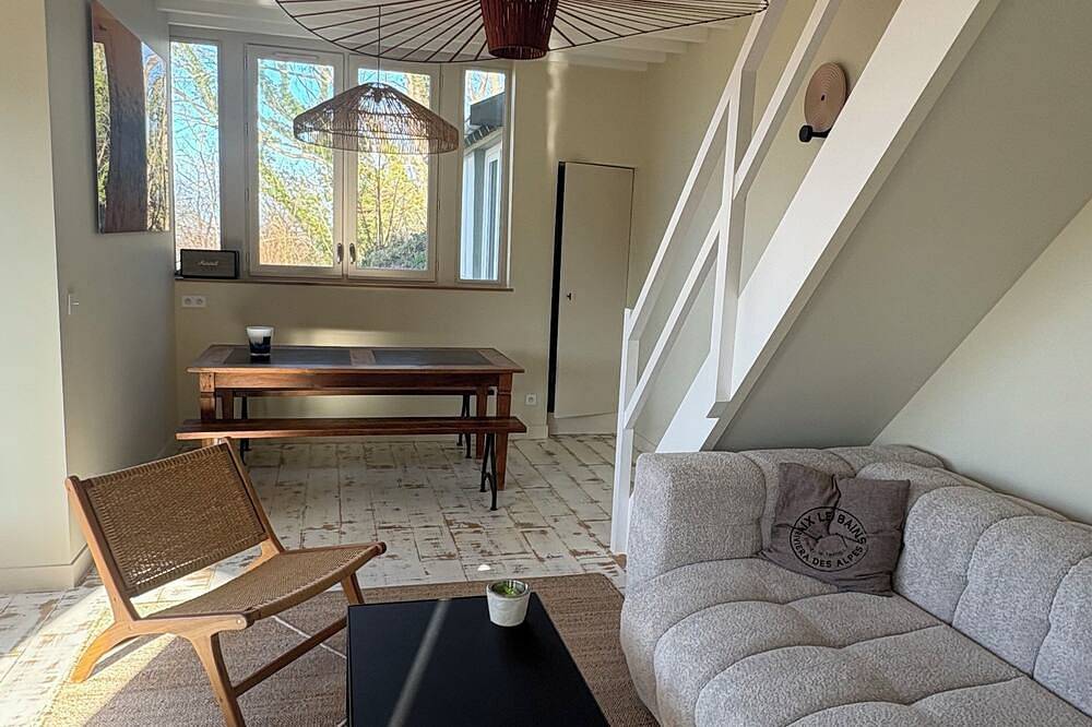 Quiet house with sea view in Villerville, Region de Lisieux