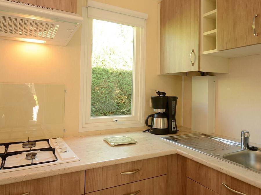 Camping Le Marais Neuf - Mobilheim 4 personen - Premium - Tv in La Barre-de-Monts, Vendée