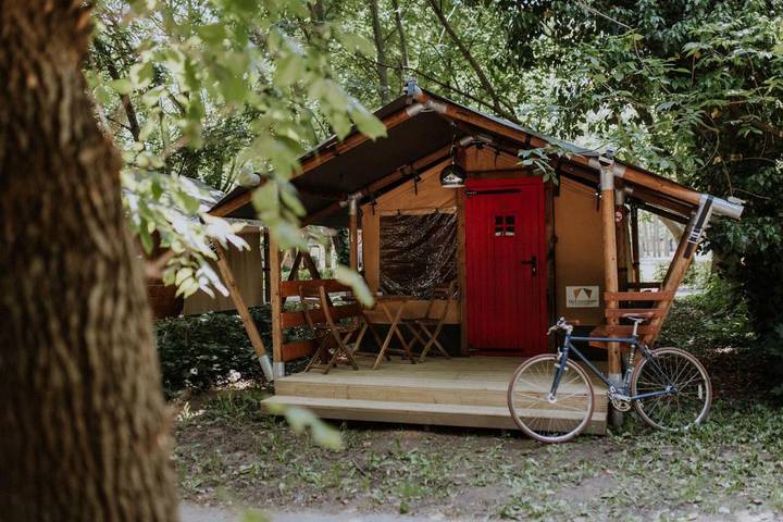 Bungalow für 2 Personen, mit Garten, mit Haustier in Ungarn