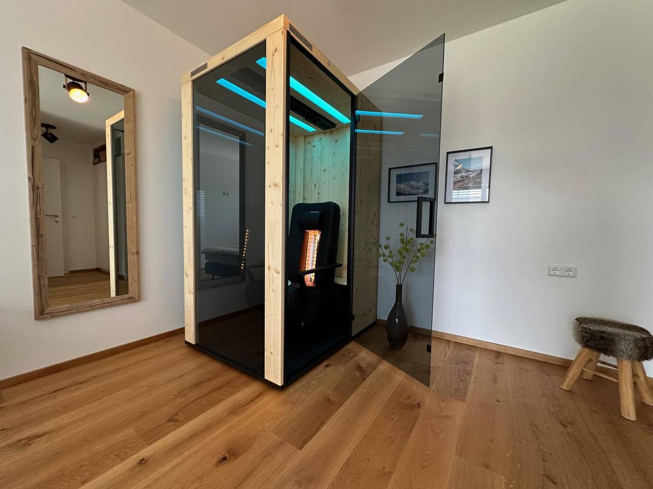 Geheel appartement, Appartement met infraroodsauna en fraai uitzicht in Mauterndorf, Lungau