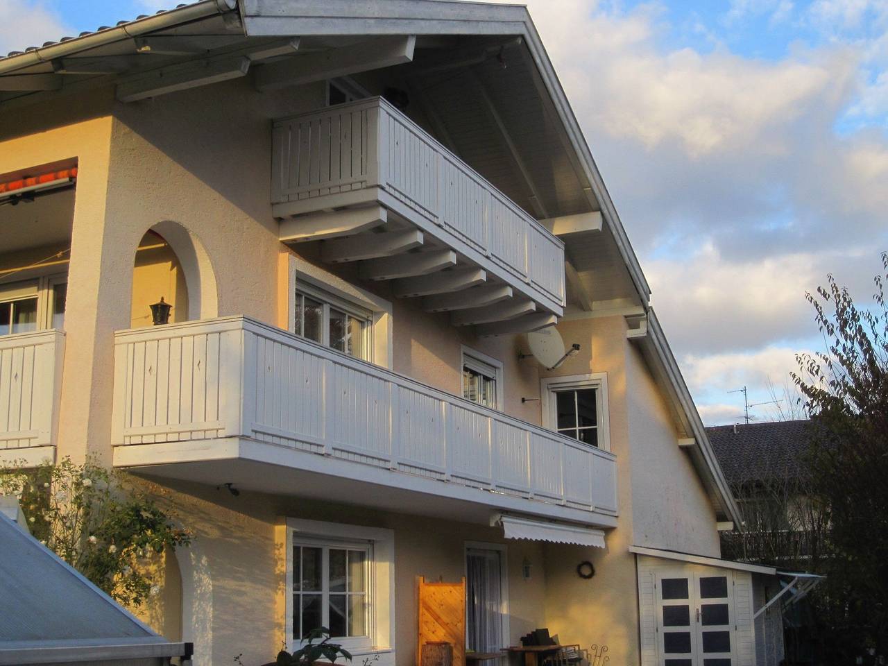 Ganze Ferienwohnung, Haus Betula - Ferienwohnung Untersberg 42 qm für 1-2 Personen mit Balkon und Bergblick in Türk, Bad Reichenhall