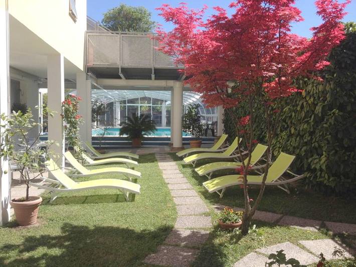 Hotel per 2 persone, con Terrazza e Giardino nonché Piscina e Sauna a Abano Terme