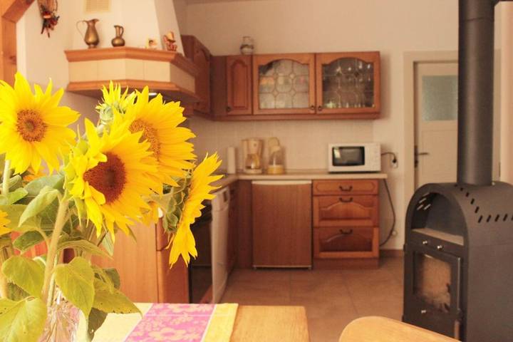 Ferienhaus für 6 Personen, mit Terrasse und Garten