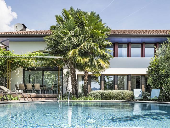 Ferienhaus für 10 Personen, mit Balkon und Terrasse sowie Garten und Sauna in Südtirol