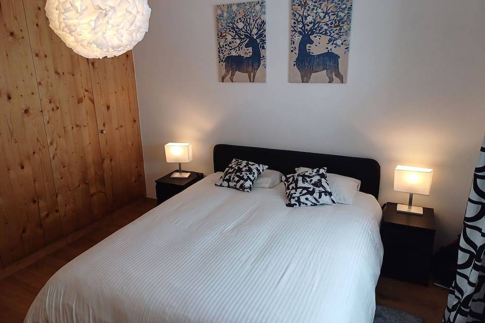 Ganze Wohnung, Spacieux Appartement 2 Chambres à Coucher Incl. Jacuzzi Privé in Leukerbad, Leukerbad & Umgebung