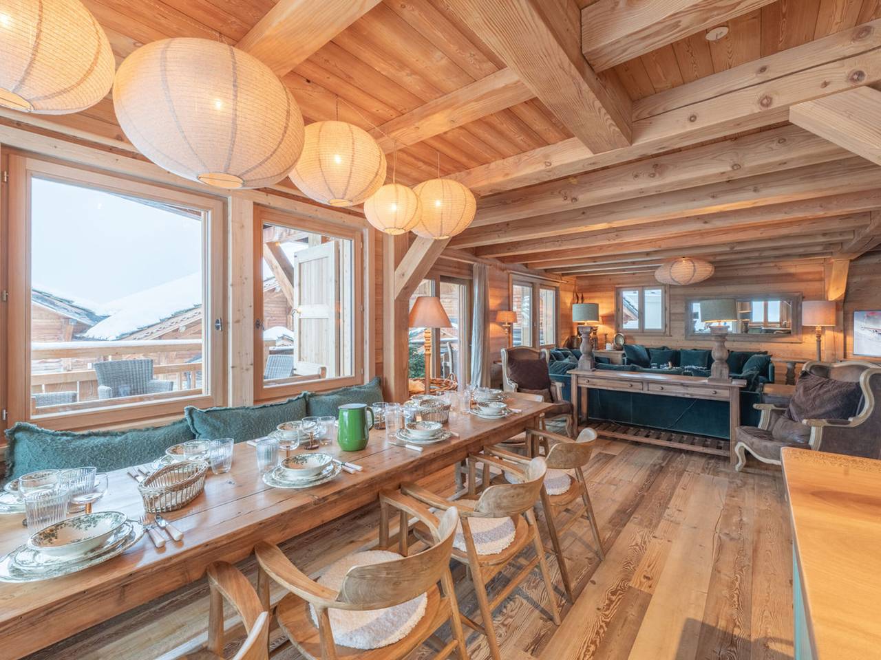 Chalet skis aux pieds avec spa, animaux admis, parking in Huez, Parc national des Écrins