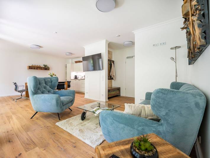 Ferienwohnung für 4 Personen, mit Terrasse, mit Haustier in Binz