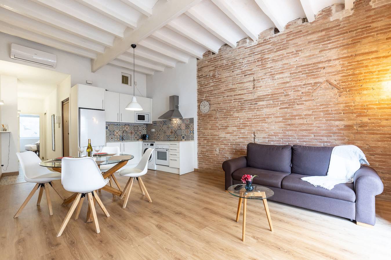 Apartamento entero, Apartamento de vacaciones para 4 personas con balcón/terraza in Tarragona, Costa Dorada