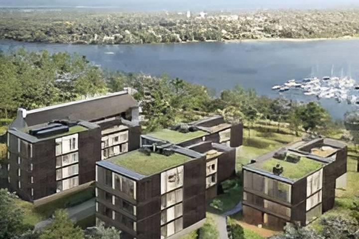 Ferienwohnung für 4 Personen, mit Garten und Balkon sowie Sauna in Bad Saarow