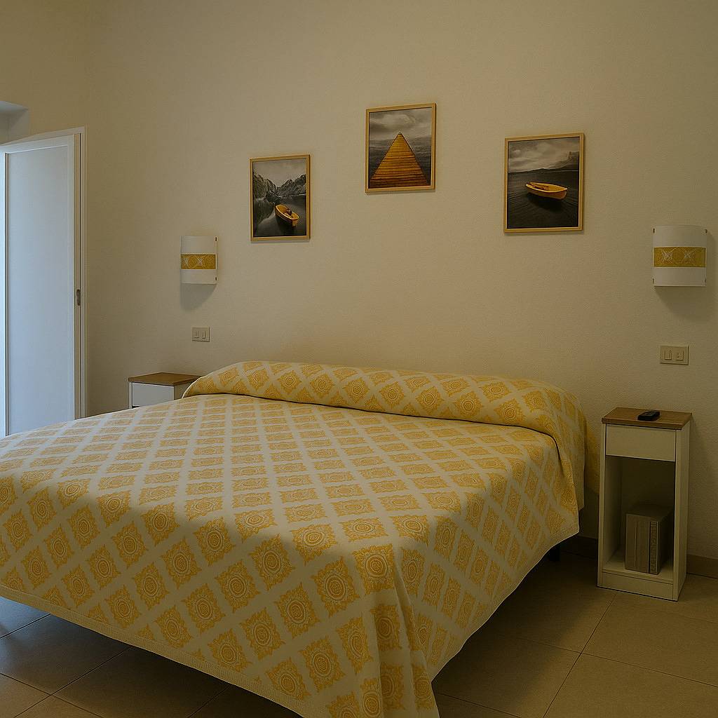 Apto amarillo Sant'Antioco con aire bi in Sant'Antioco Cuidad, Isla de Sant'Antioco