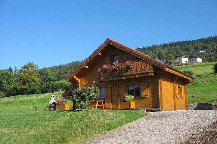 Chalet pour 6 personnes, avec Balcon et Jardin à Basse-sur-le-Rupt