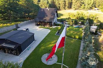 Ferienhaus für 8 Personen, mit Garten und Whirlpool sowie Pool, mit Haustier in Oderbruch