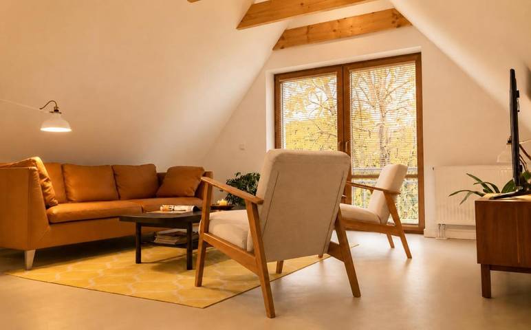 Ferienwohnung für 4 Personen, mit Terrasse und Garten sowie Sauna und Ausblick in Leck - 4