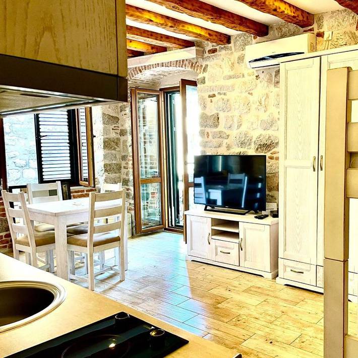 Appartement de vacances pour 4 personnes, avec Vue à Kotor