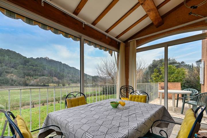 Casa de vacaciones para 8 personas, con balcón y jardín - 1