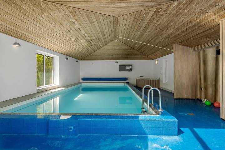Lovely 16-person pool house with spa, sauna and large terrace in Agger, Limfjord in Nordjütland