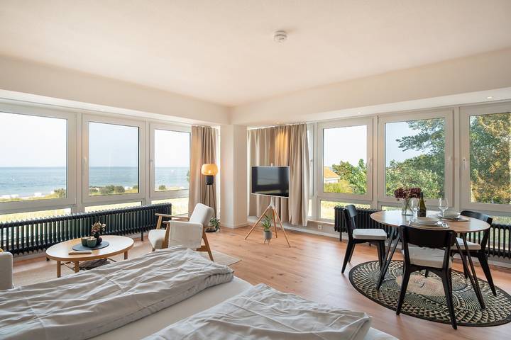 Ferienwohnung für 2 Personen, mit Meerblick am Steinwarder