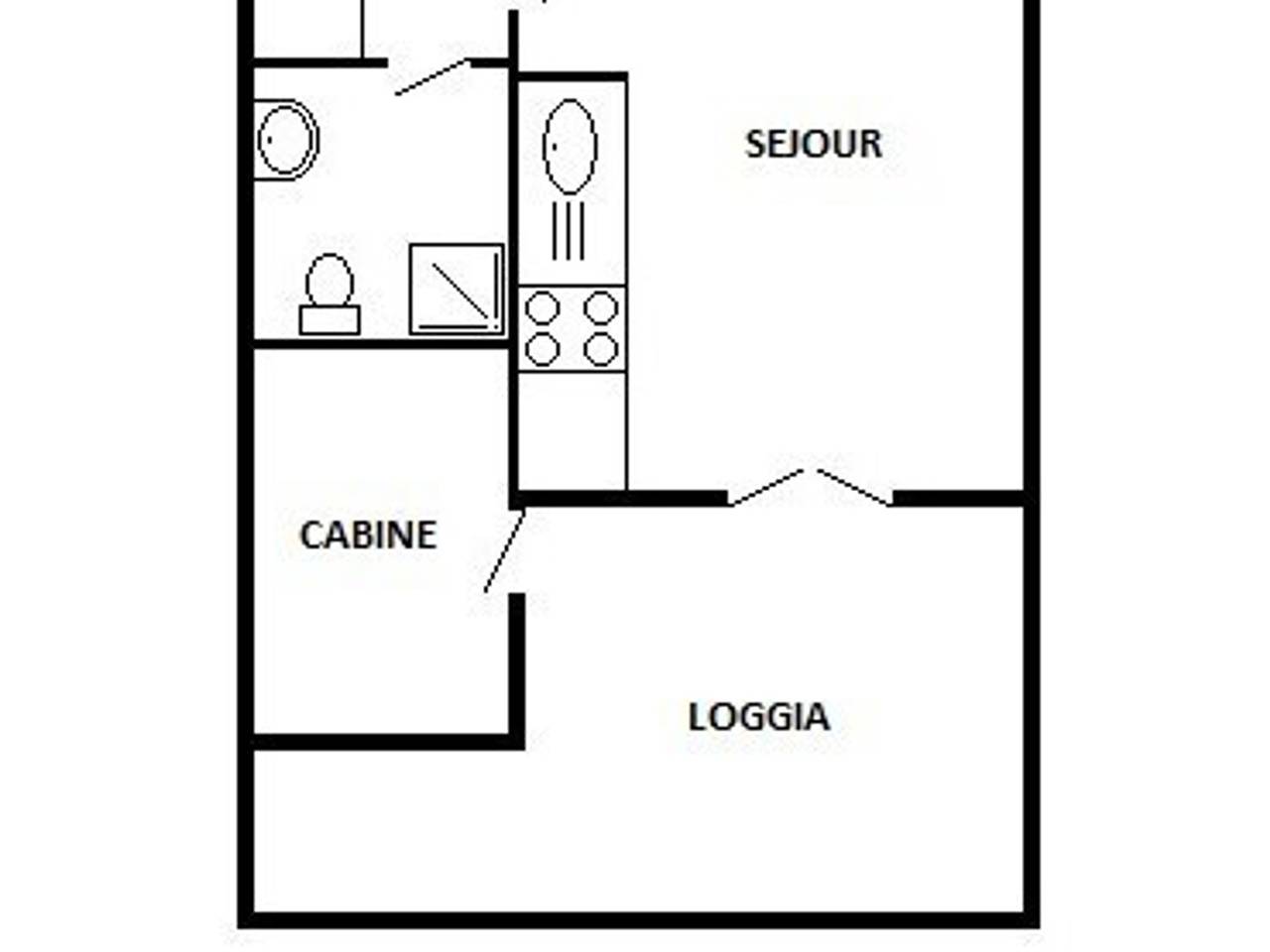 Studio entier, Studio cabine 4 pers avec piscine, parking sécurisé, Bbq et proche plage in Le Barcarès, Côte d'Améthyste