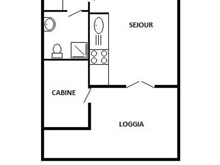 Gîte pour 4 personnes, avec balcon et piscine à Le Barcarès - 4