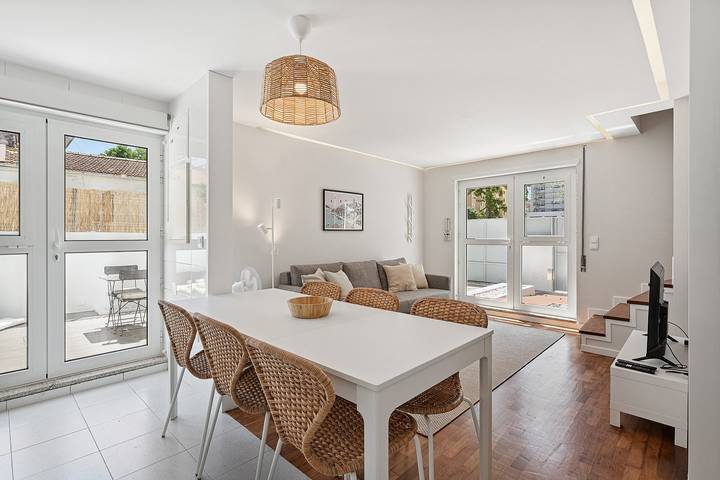 Casa de férias para 6 pessoas, com jardim e terraço no Porto
