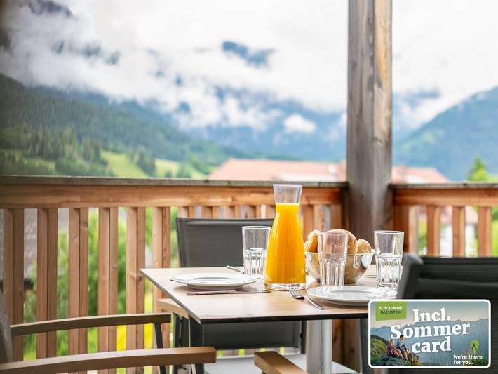 Ferienwohnung für 6 Personen, mit Sauna und Balkon, mit Haustier