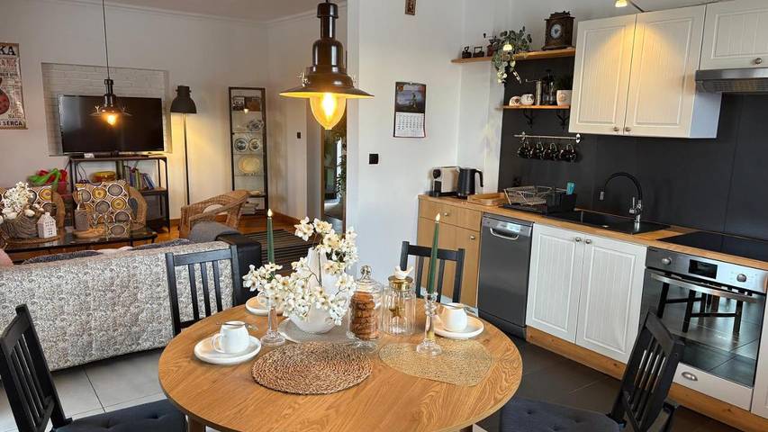 Apartament wakacyjny dla 6 osób, z Balkon i Taras oraz Ogród i Widok w Ojców