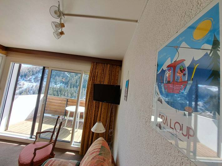 Location de vacances pour 6 personnes, avec Balcon à Pra-Loup