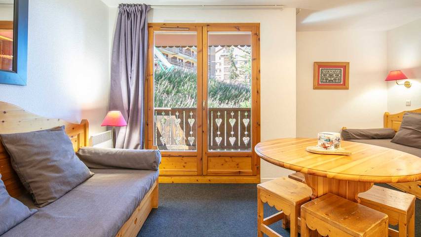 Location de vacances pour 5 personnes, avec balcon à Risoul