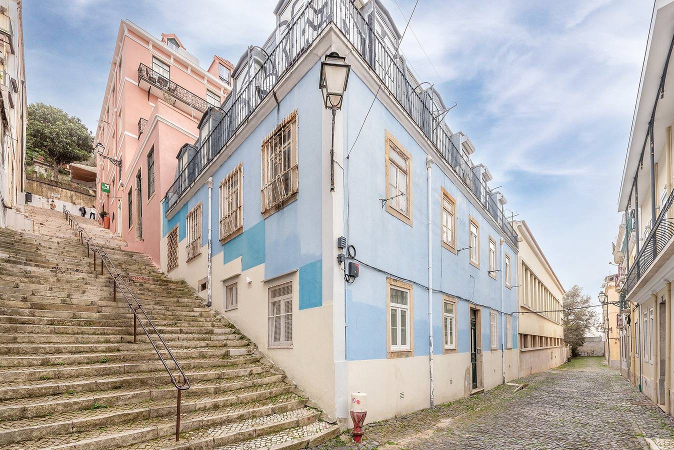 Ganze Wohnung, Ferienwohnung für 6 Personen mit Terrasse in Santa Maria Maior, Costa de Lisboa