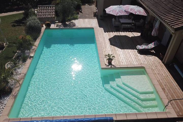 Maison de vacances pour 2 personnes, avec jardin et piscine - 1