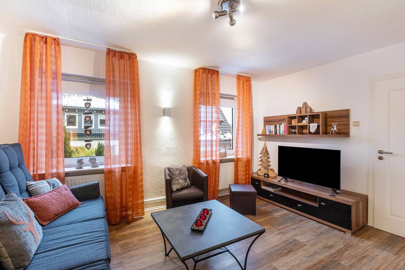 Ganze Wohnung, Apartment 'Holterhoff' mit privater Terrasse, Gemeinschaftsgarten und Wlan in Olpe, Sauerland