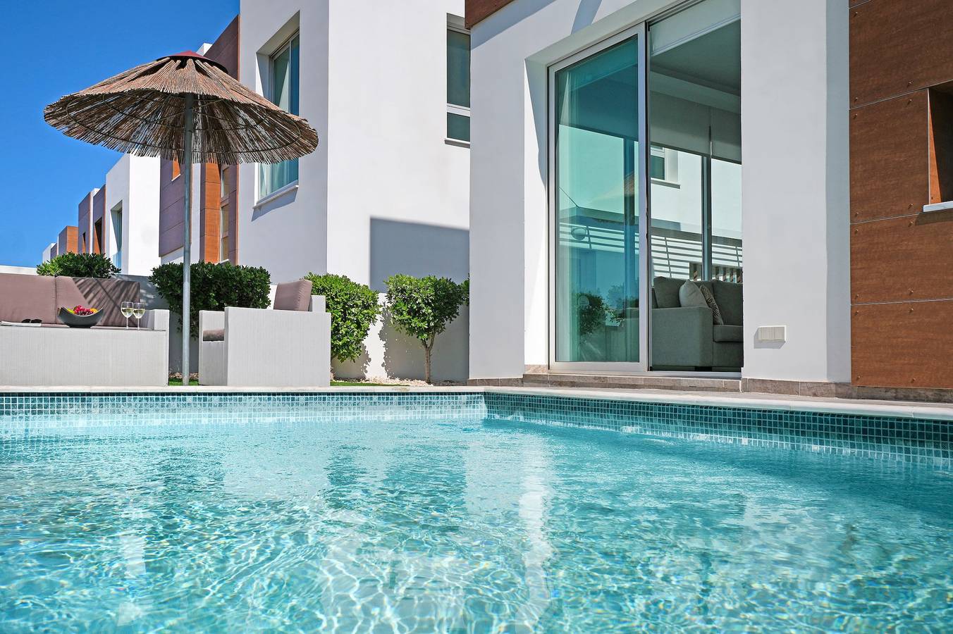 Villa für 6 Personen mit Garten in Kapari, Südzypern