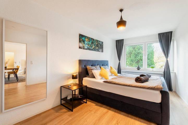 Ferienwohnung für 4 Personen, mit Ausblick und Terrasse in Zeche Zollverein
