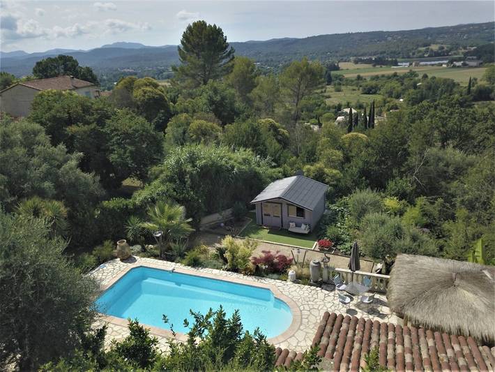 Ferienhaus „Patio Fleuri“ mit privatem Pool, Terrasse und Klimaanlage in Callian, Draguignan Region