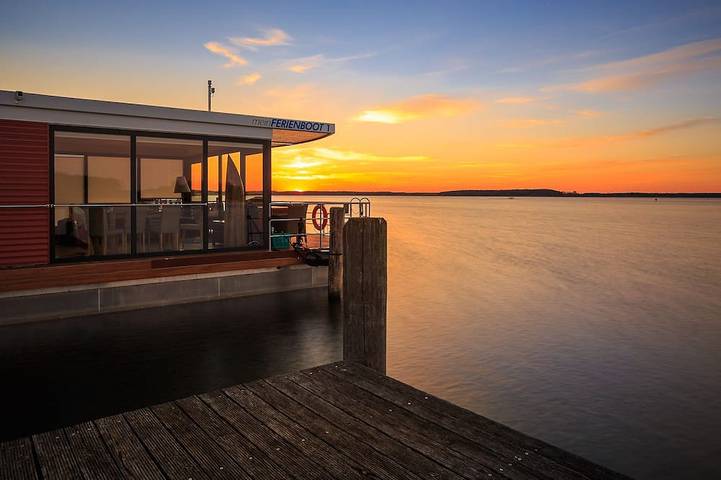 Hausboot für 4 Personen an der Müritz