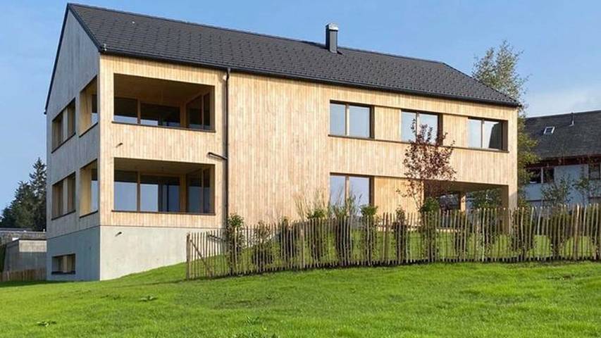 Ferienwohnung für 4 Personen, mit Balkon und Garten sowie Ausblick und Sauna in Sulzberg (Österreich)