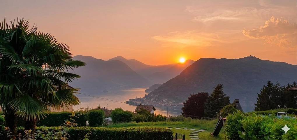Gîte pour 6 personnes, avec jardin ainsi que vue sur le lac et vue, animaux acceptés à Sulzano - 2