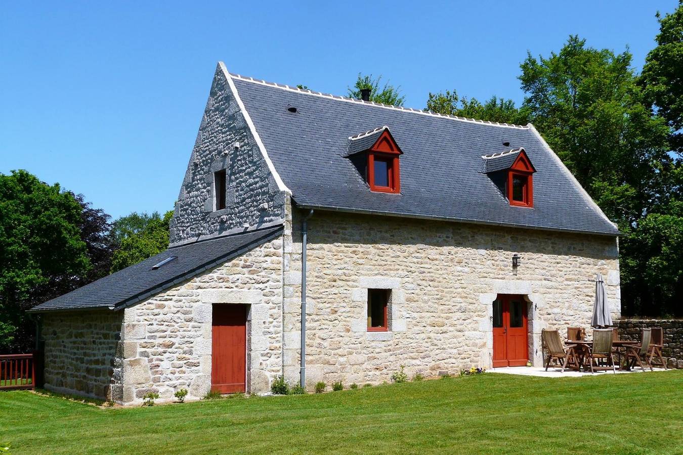 La Grange du Manoir de Kermain in Langonnet, Région de Pontivy