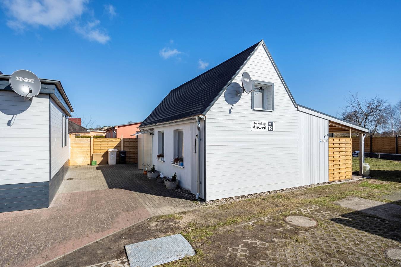 Ferienhaus 'Auszeit Nr 18' mit privater Terrasse, Garten und Wlan in Zempin, Usedomer Norden