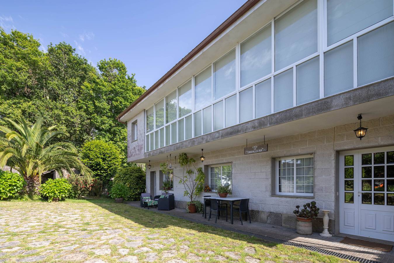 Maison de campagne "Casa Da Carballeira" avec vue sur les montagnes, jardin privé et Wi-Fi in A Estrada, Province de Pontevedra