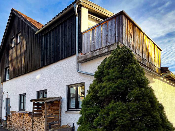 Ferienwohnung für 5 Personen, mit Balkon und Terrasse in Burgberg im Allgäu