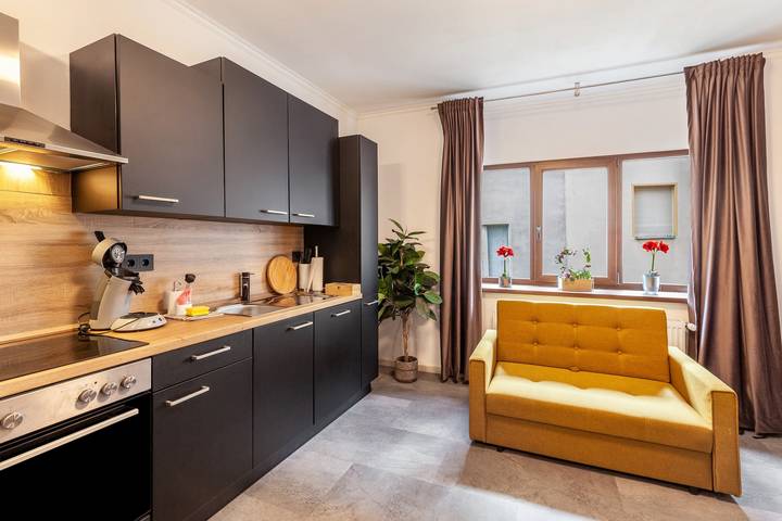 Ganze Wohnung, Apartment 'Mit Dusche im Eg' mit Wlan in Alsleben (Salzlandkreis), Region Salzlandkreis