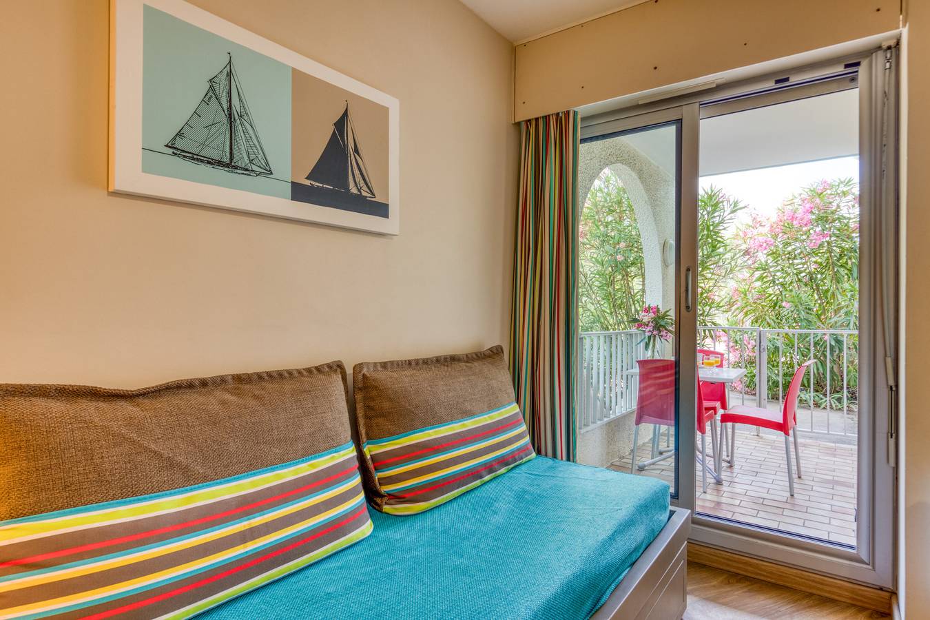 Studio entier, Studio avec terrasse à deux pas de la plage à La Grande Motte in La Grande-Motte, Côte d'Améthyste