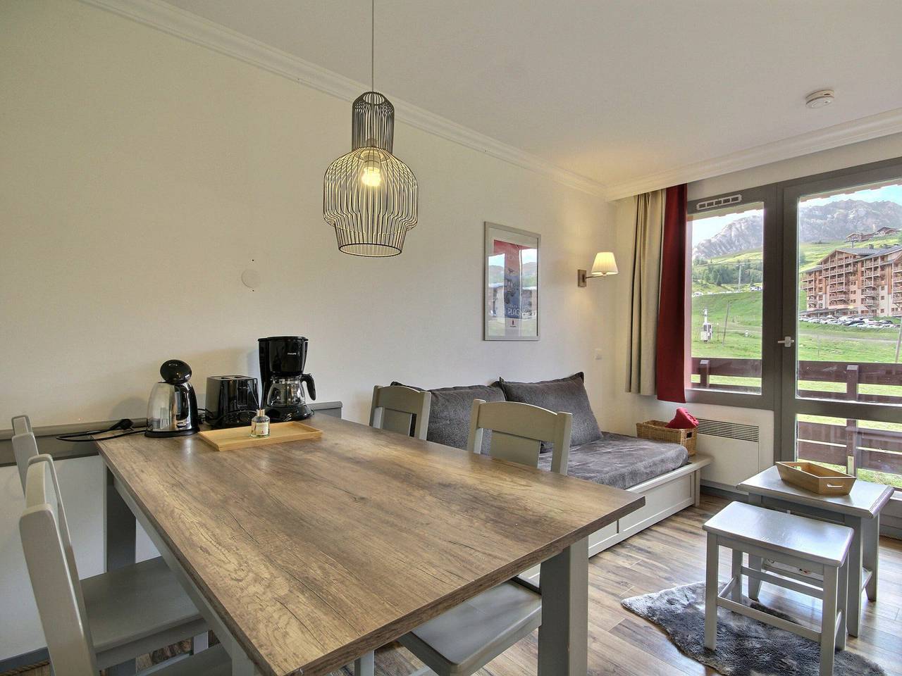 Appartement entier, Bel appartement pour 4 au pied des pistes in La Plagne, La Plagne-Tarentaise