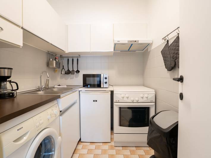 Ferienwohnung für 3 Personen, mit Terrasse und Pool sowie Garten in De Haan - 3