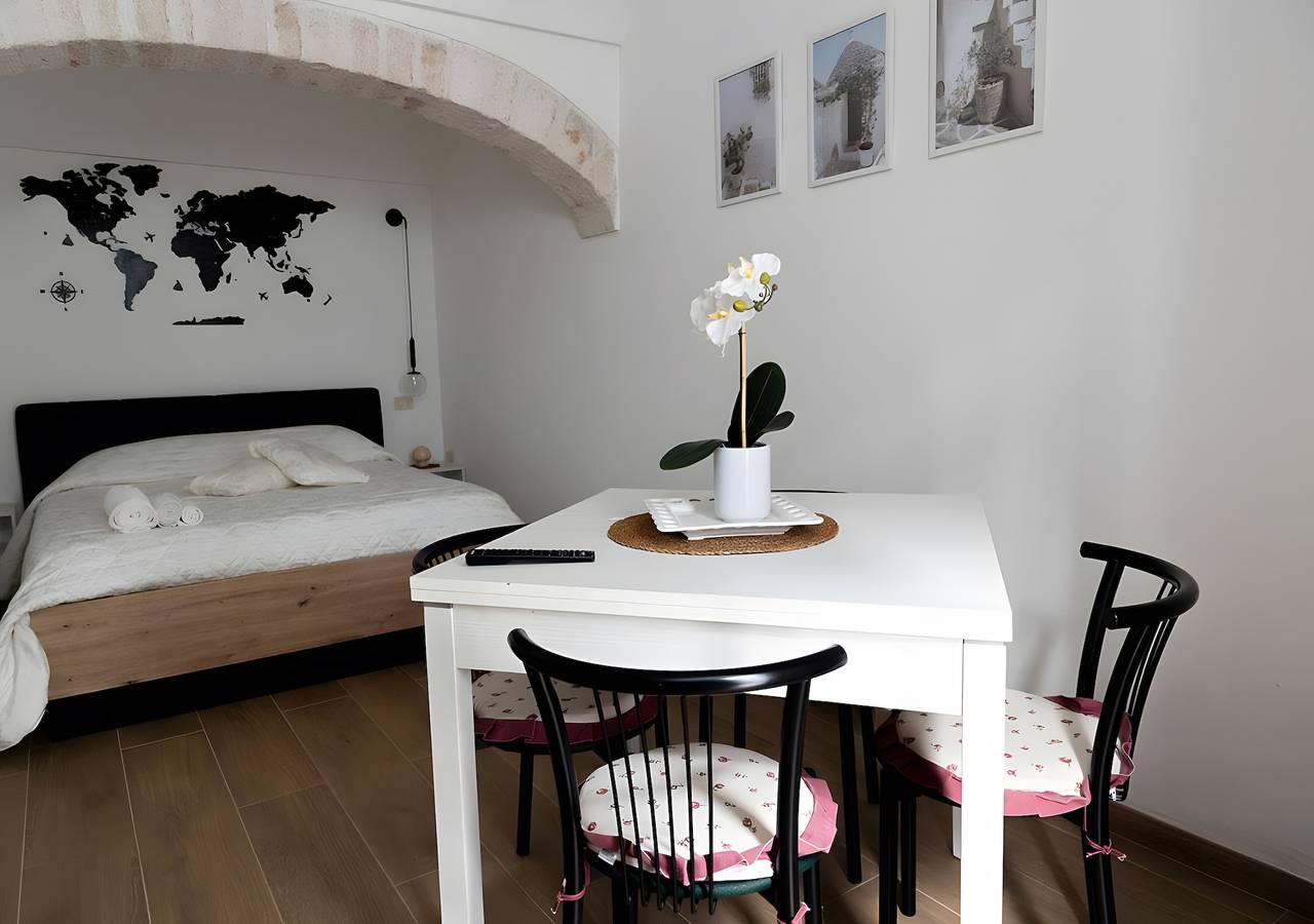 Estudio entero, Estudio 'Alcova' con Wi-Fi y Aire Acondicionado in Noci, Region de Bari