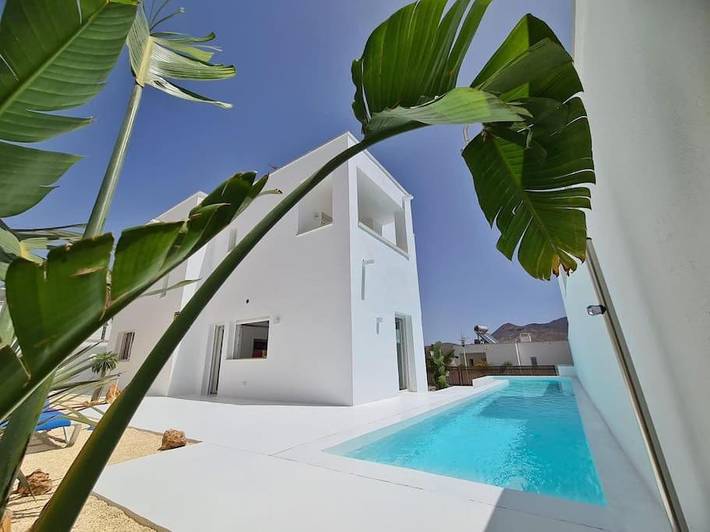 Casa rural con piscina para 8 personas, con piscina además de jardín y terraza en Cabo de Gata - 3